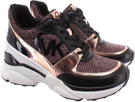 schuhe michael kors damen|michael kors rose gold sneakers.